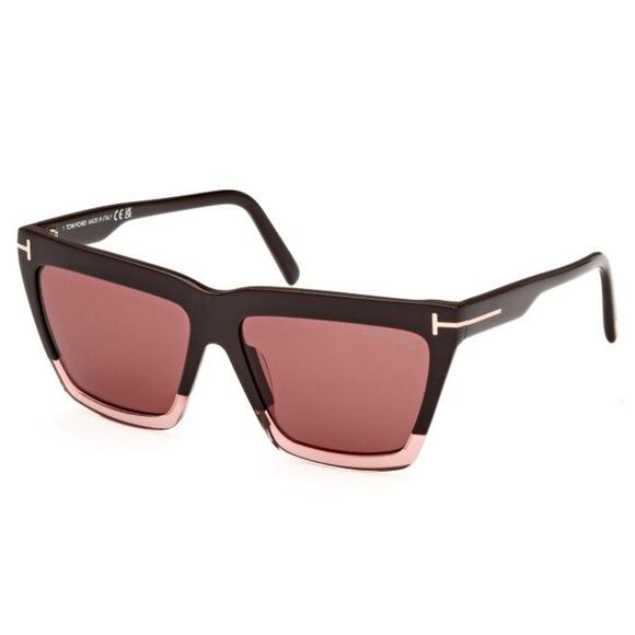 New, TOM FORD Eden Sunglasses TF1110 50Z Authentic - Picture 2 of 8